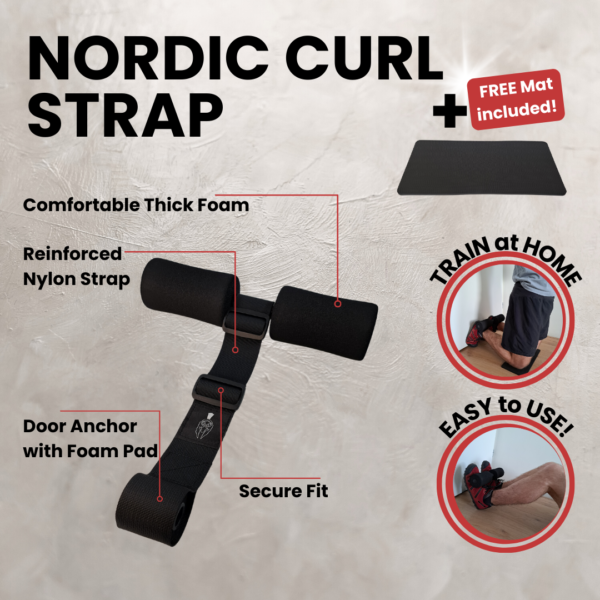 Nordic curl strap build with explanations