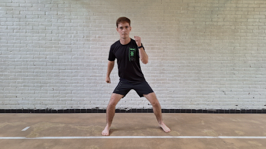 Side lunge to SLS using the short foot