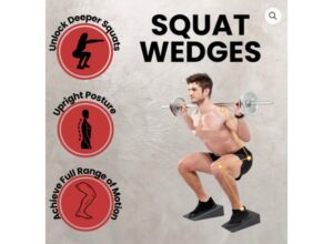 squat wedges benefits next to an athlete using them