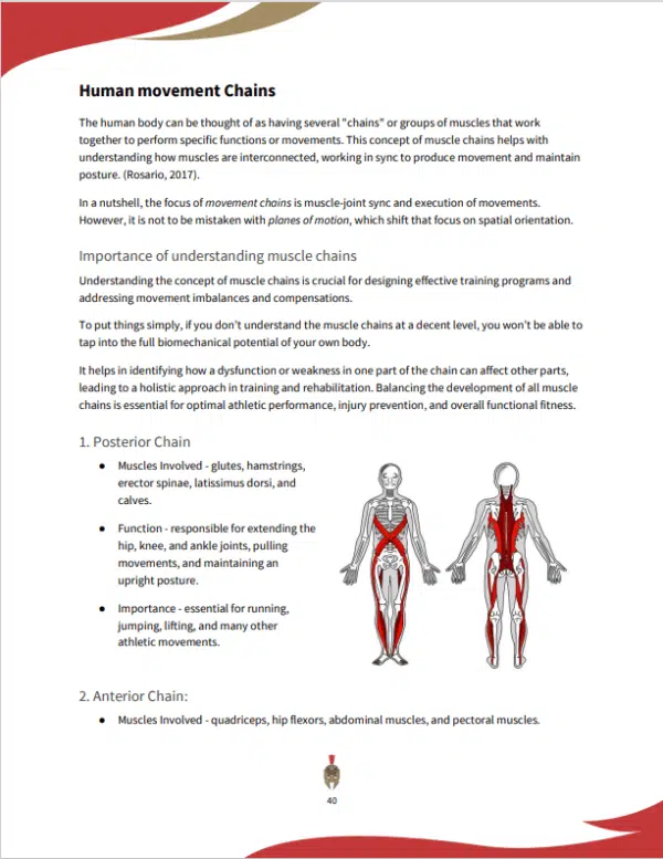 drawing and book page of description of different movement plains